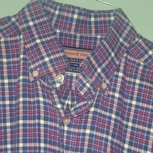 Vinyard Vines men's slim fit button up sz large